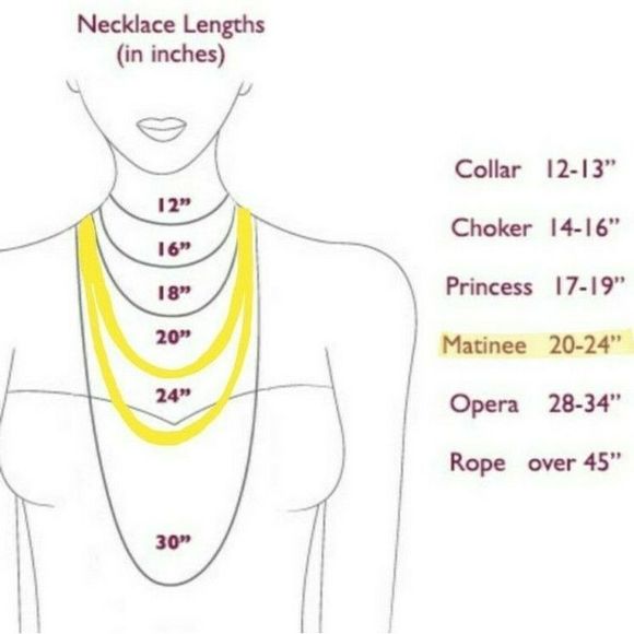 Claire's Multi Strand Necklace Blue Ribbon Chains - Picture 5 of 6